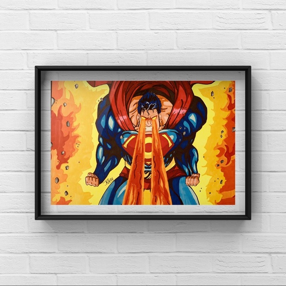 Superman -DC Comic Painting
